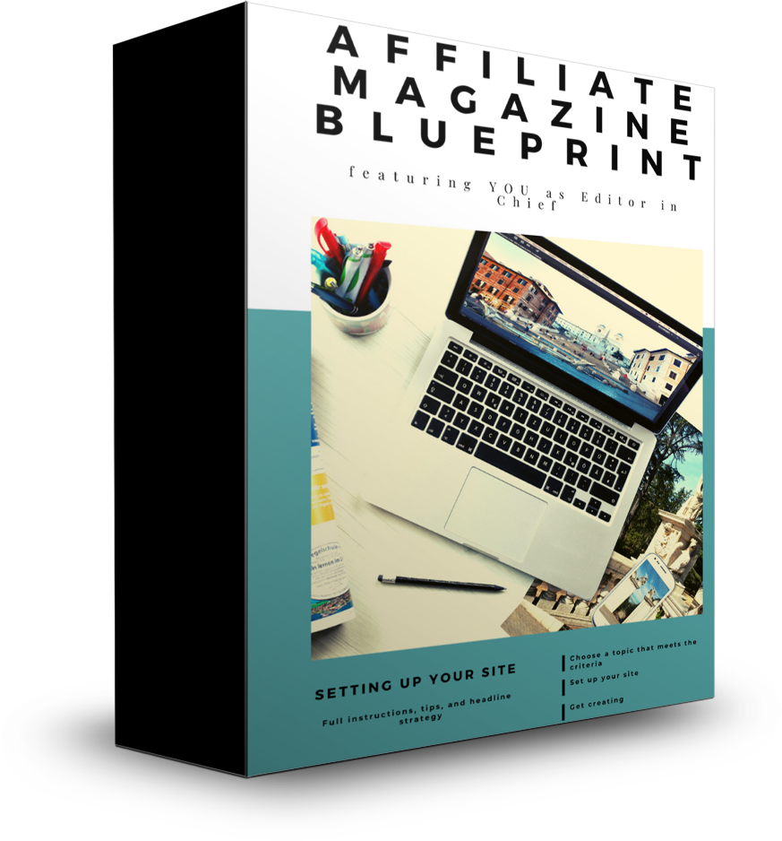 affiliate magazine blueprint box cover
