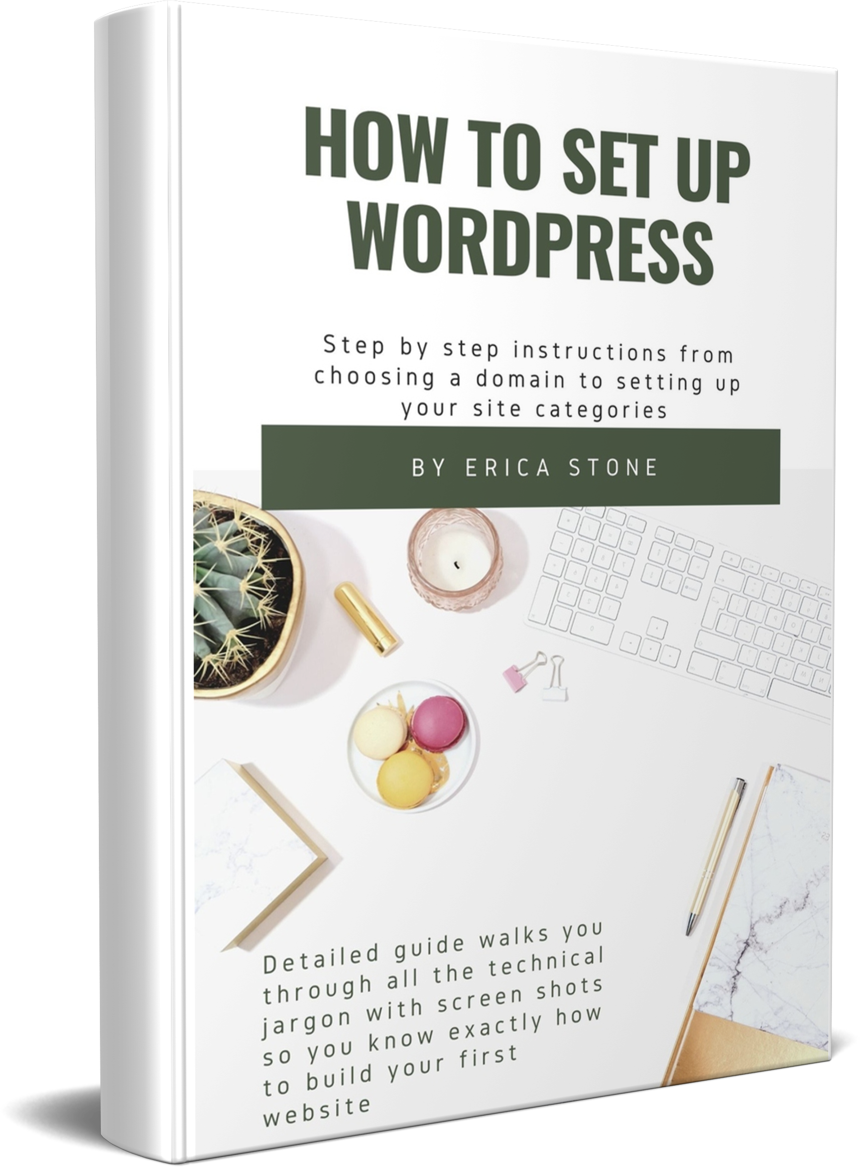 how to set up wordpress ebook cover image