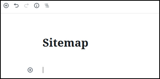 sitemap page title field