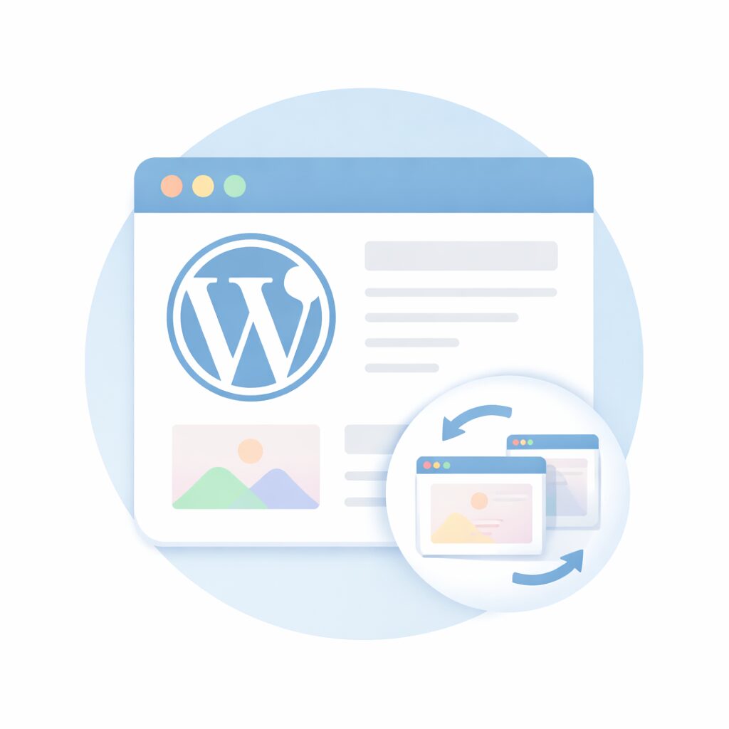 WordPress clone icon